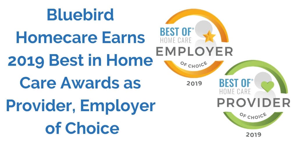 Homecare Agency near me earned 2019 Best in Homecare Provider and Employer